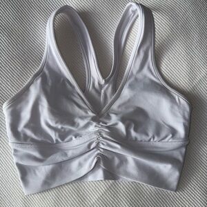 ALO Yoga White Sports Bra
